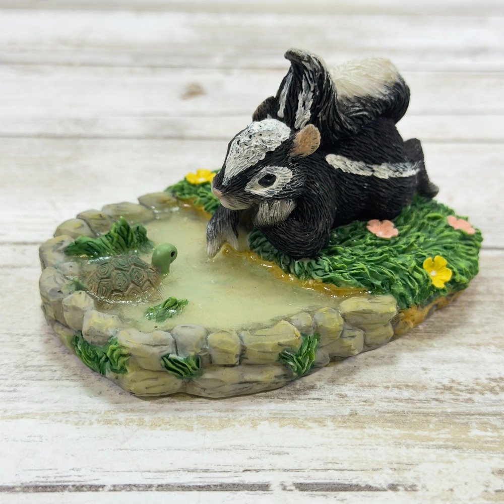 Charming Tails Take Time‎ To Reflect 87/396 Fitz And Floyd Handcrafted Figurine